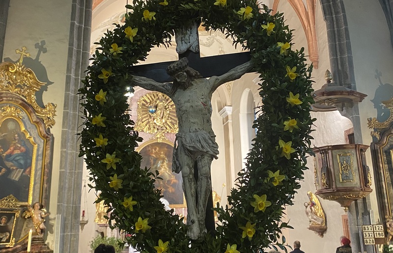 Wallfahrerkreuz in Sankt Gallen / Ulrich Diel