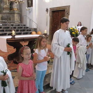 Minstrantendienst Mariatrost / Pfarre Graz-Mariatrost  Einkleidung 2020