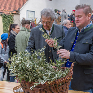 Palmweihe wird zu einem lebendigen Gottesdienst.