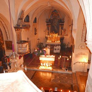 KERZENSCHEIN- RORATE in der St. Margarethen- Kirche Peggau am Samstag, 07. Dezember 2024