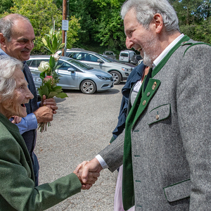Frau Johanna Glettler feierte 100 Jahre